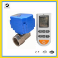 brass wireless remote control motorized valve for water